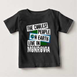 Camiseta De Bebé Las personas más frías de la Tierra viven en Monro