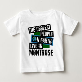 Camiseta De Bebé Las personas más frías de la Tierra viven en Montr