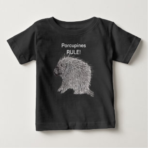 Camiseta De Bebé ¡Las Porcupinas Gobernan!