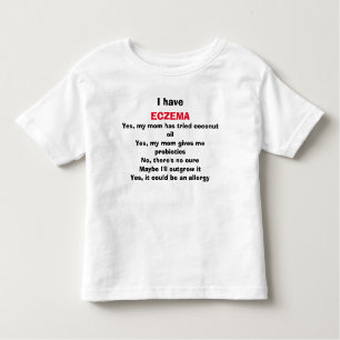 Camiseta De Bebé Las preguntas ardientes del eczema, contestadas