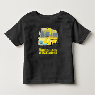 Camiseta De Bebé Las ruedas en el autobús van alrededor
