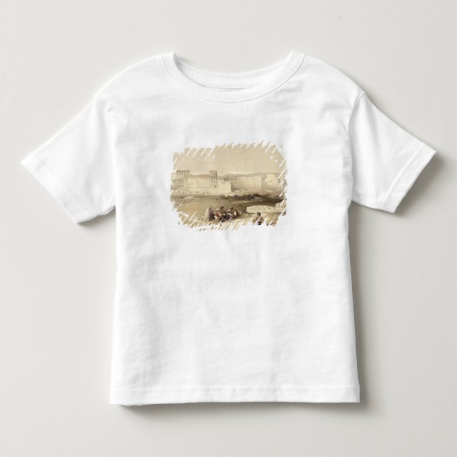 Camiseta De Bebé Las ruinas de Baalbec, el 5 de mayo de 1839, (Anverso)