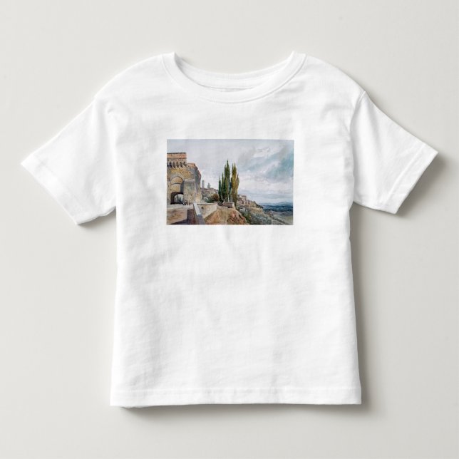 Camiseta De Bebé Las ruinas del teatro romano (Anverso)