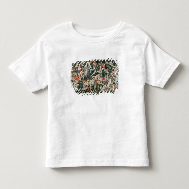 Camiseta De Bebé Las tapicerías de la caza de Devonshire (Anverso)