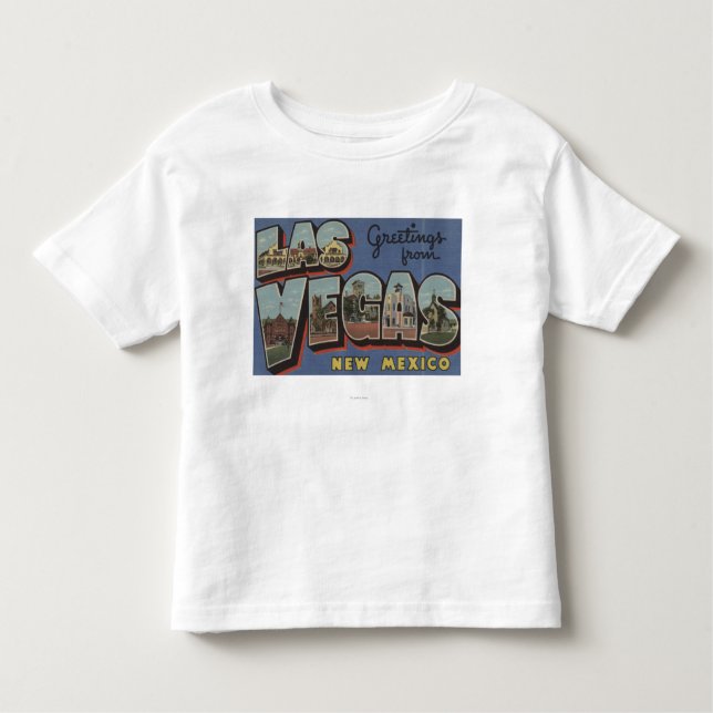 Camiseta De Bebé Las Vegas, New México - escenas grandes de la (Anverso)