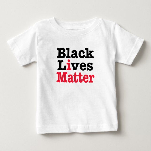 Camiseta De Bebé Las vidas negras importan (Anverso)