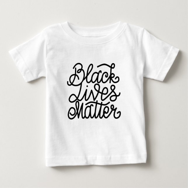 Camiseta De Bebé Las vidas negras importan (Anverso)