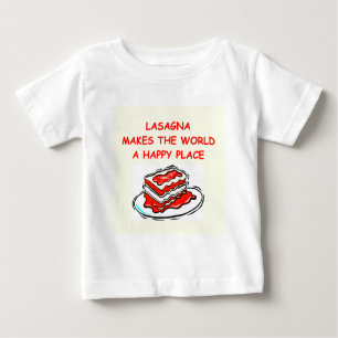Camiseta De Bebé lasagna