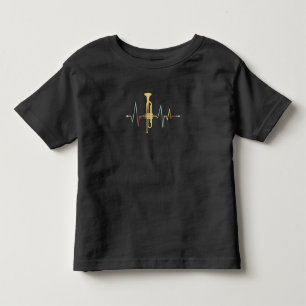 Camiseta De Bebé Latido de Trompeta