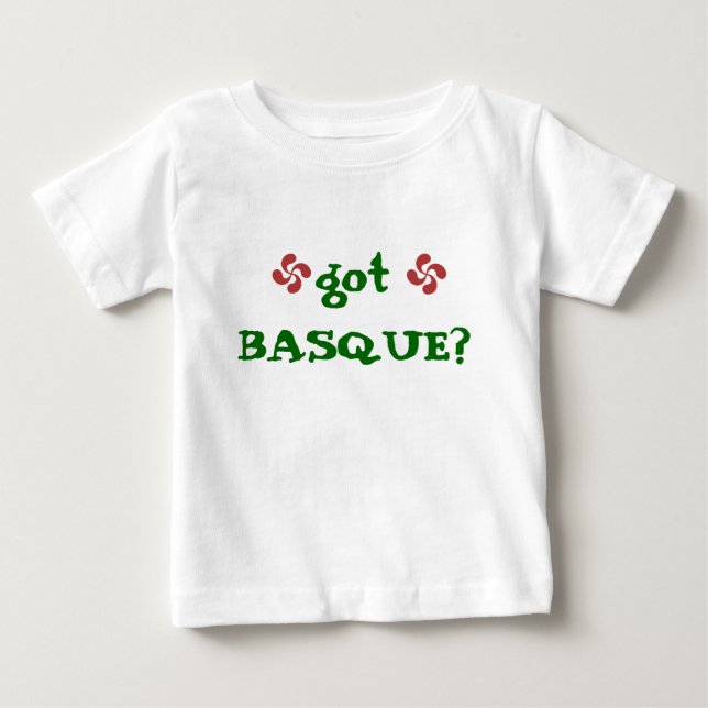 Camiseta De Bebé lauburu, lauburu, ¿tienes a BASQUE? (Anverso)