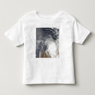 Camiseta De Bebé Laurence, el ciclón tropical, por encima del oeste