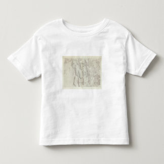 Camiseta De Bebé Lavabo de Utah topográfico