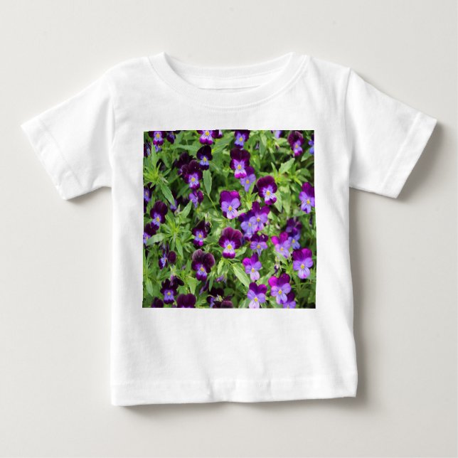 Camiseta De Bebé Lavanda (Anverso)