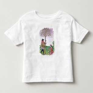 Camiseta De Bebé Lavanda, Hellebore, y pariente del pepino