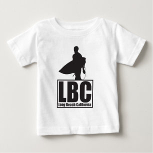 Camiseta De Bebé LBC - Surf - Black