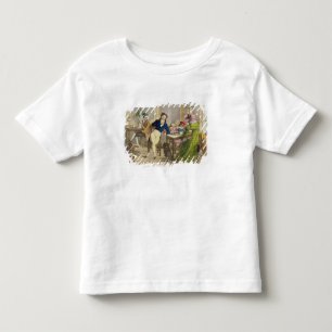 Camiseta De Bebé Le Cafe, pub. por Rodwell y Martin, 1820 (color