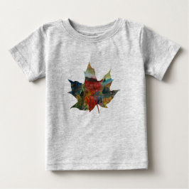 Camiseta De Bebé Leaf , Autumaf leaf Art Bodysuit