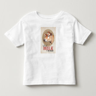 Camiseta De Bebé "Leche Fresca de Nueva Inglaterra"