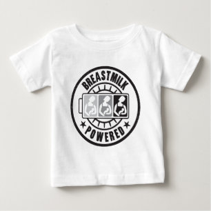 Camiseta De Bebé ¡Leche materna accionada! Longsleeve