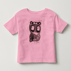 Camiseta De Bebé Lechuza en Panda-Gorra-Camisas para niños