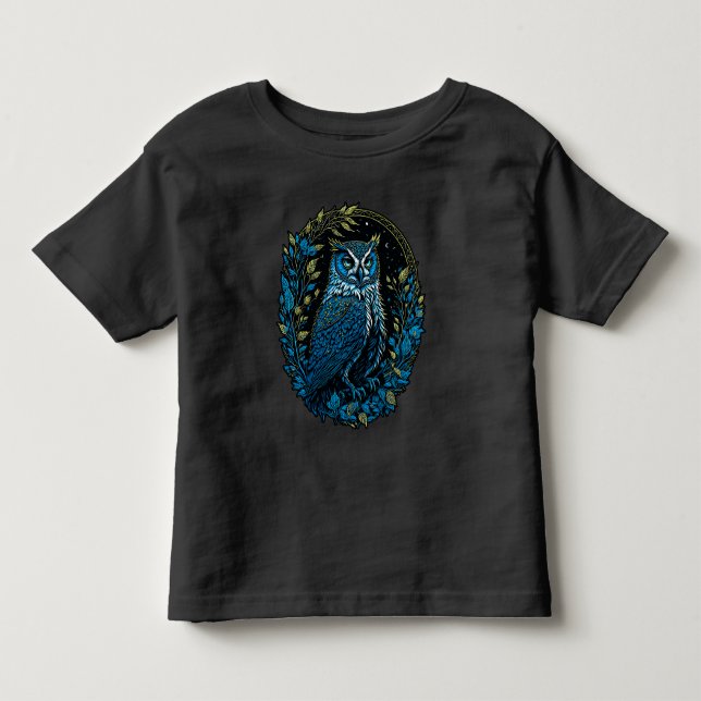 Camiseta De Bebé Lechuza Horneada (Anverso)