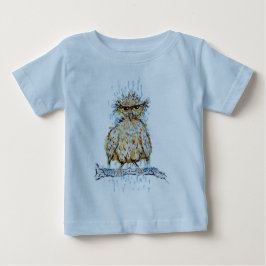 Camiseta De Bebé Lechuza húmeda Grumpy