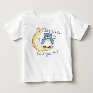 Camiseta De Bebé Lechuza nocturna