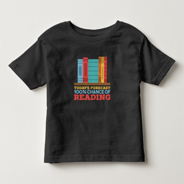 Camiseta De Bebé Lectura - 100% de posibilidades de leer libro grac (Anverso)