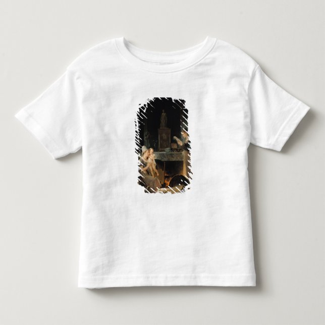 Camiseta De Bebé Lectura de la letra (Anverso)