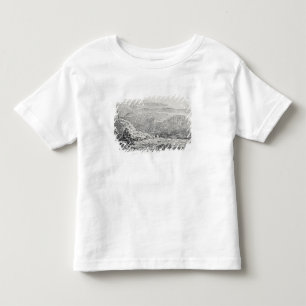 Camiseta De Bebé Lectura del viajero debajo de un jalón