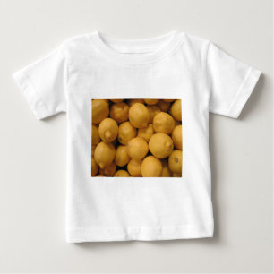 Camiseta De Bebé Lemones amarillos ácidos