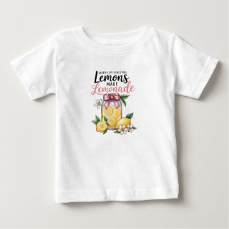 Camiseta De Bebé Lemones y Lemonad