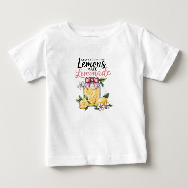 Camiseta De Bebé Lemones y Lemonad (Anverso)