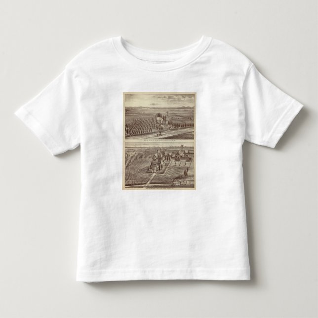 Camiseta De Bebé Lemoore, ranchos de Armona (Anverso)