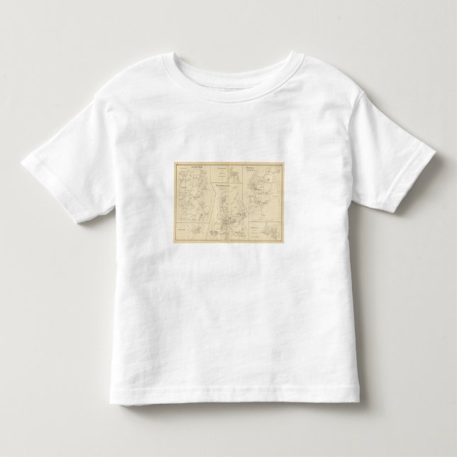 Camiseta De Bebé Lempster, Washington, Goshen (Anverso)