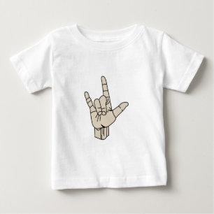Camiseta De Bebé Lenguaje de signos
