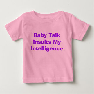 Camiseta De Bebé Lenguaje infantil