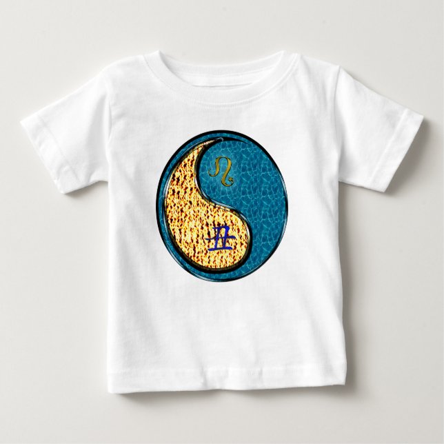 Camiseta De Bebé Leo & Buey de Agua (Anverso)
