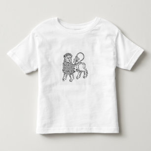 Camiseta De Bebé Leo (el león) un ilustracion del 'Poeticon