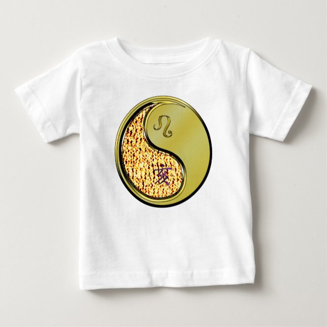Camiseta De Bebé Leo & Metal Boar (Anverso)