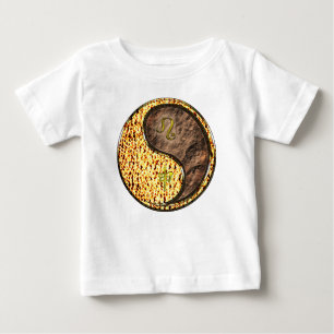 Camiseta De Bebé Leo & Mono de Tierra
