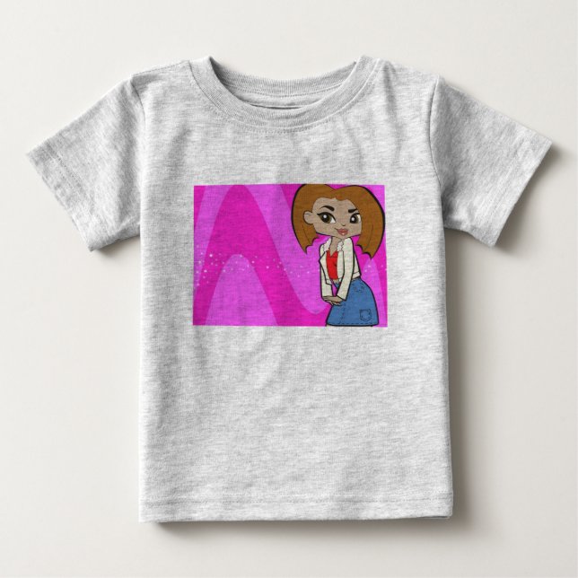 Camiseta De Bebé Leo T-Shirt (Anverso)