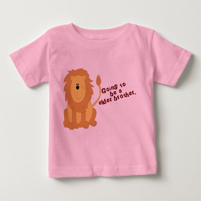 Camiseta De Bebé león (Anverso)