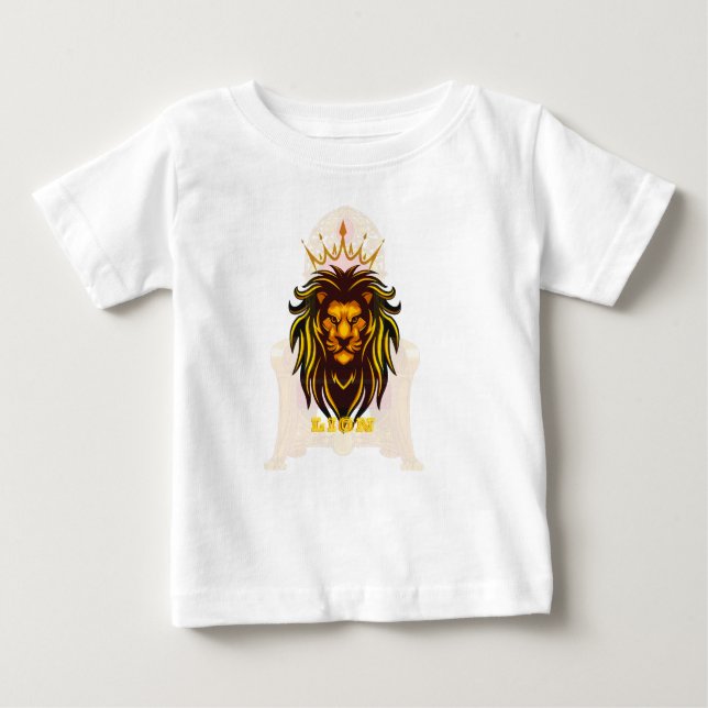 Camiseta De Bebé león (Anverso)
