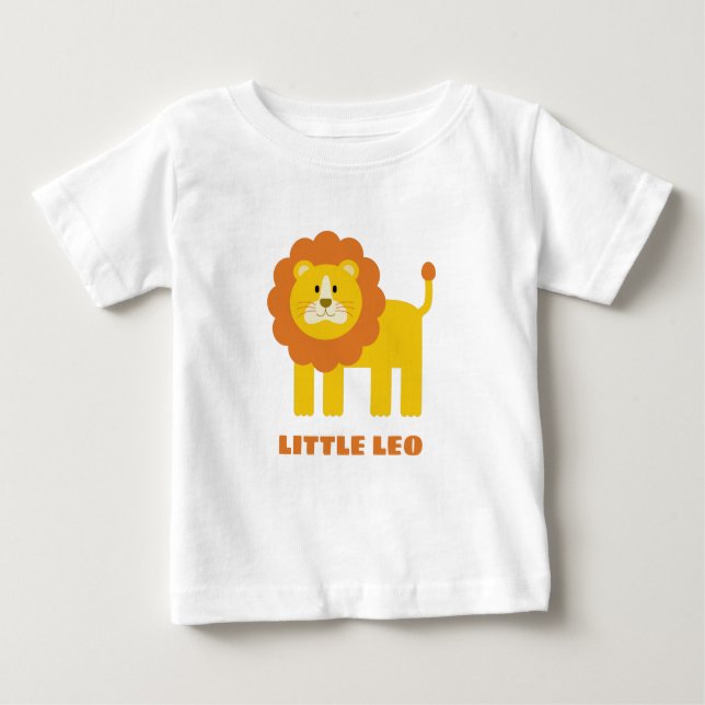 Camiseta De Bebé León (Anverso)