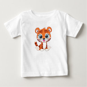 Camiseta de bebé león adorable