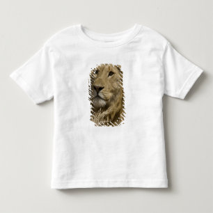 Camiseta De Bebé León africano, Panthera leo, Retrato de un