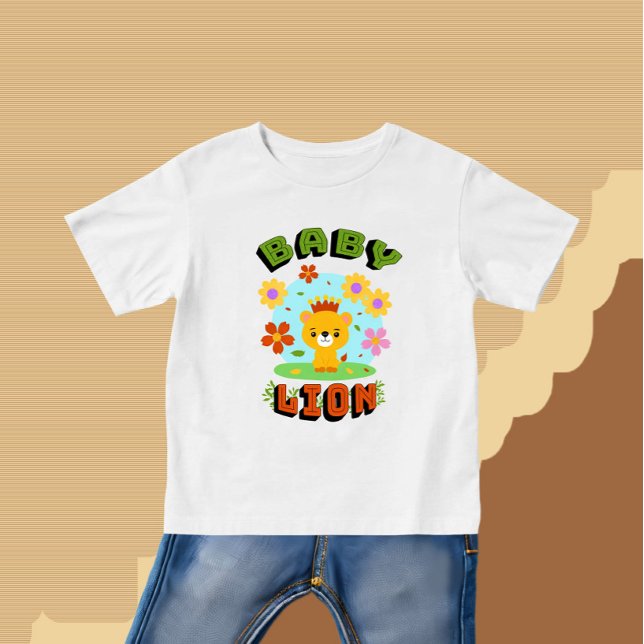 Camiseta De Bebé León bebé (Subido por el creador)