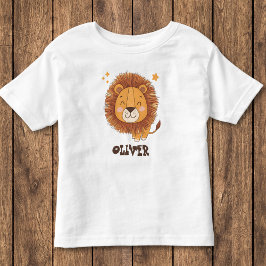Camiseta De Bebé León caprichoso lindo