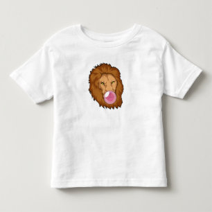 Camiseta De Bebé León con chicle de burbuja